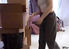 Reagan Foxx punishes Liz Jordan until Tyler Cruise came and joins them