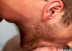 Russian gay anal sex with facial