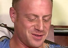 Rimmed stud takes shlong in ass for pounding