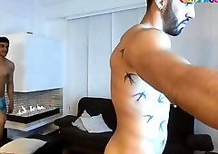 3some live latina gay's show