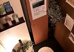 Alluring Japanese babe sexually satisfied on the massage bed