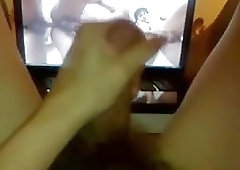 Amateur Guy Beating Off On Video