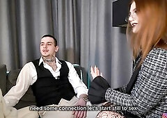 I'm having sex with my girlfriend and a redheaded psychotherapist. Double oral pleasure and sex in each position │McTraaaher