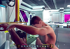 Interracial twink, bez gumki, gay couple