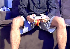 Endowed fellow went to have fun vid games and came at the end