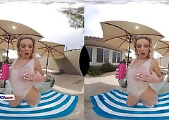 Naughty America - Sexy blonde Dee Williams finally has you in her grasp and won't let you go until y
