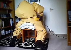 Respirex Level A Gas Tight Chemical Hazmat Suit Wank/Hump