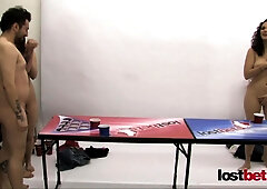 Strip Beer Pong with Franco Holly Dick and Zayda
