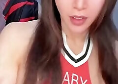 TS Cheerleader Tops Love Doll - Standing Doggy