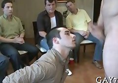 Horny gay boys at party