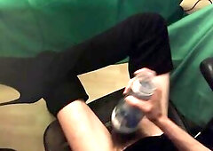 POV fleshlight turbo thrustin whilst chillin in my cardi B haunch high boots