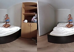 Agnetaalis In The Bedroom; Thicc Redhead Amateur On The Bed Solo