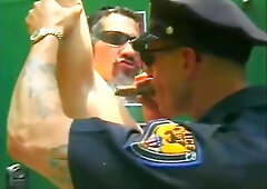 Biker Pig and a Hot muscular Cop