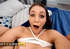 Brazzers - bella rolandu2019s friendly drop-in finishes with her ass getting spread by Alex Jones