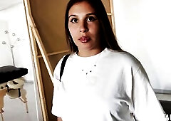 PutaLocura - Youthful Spanish woman with a massive butt Zivanka is caught on the street by Torbe