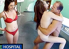 Teen wants Doc to show her HOW TO FUCK BAREBACK - Fake Hospital