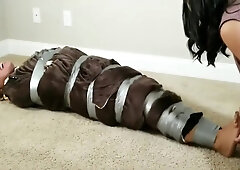 Megan Jones - Mummified Tickling