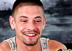 Hot guy shows off his body and tight ass for casting call