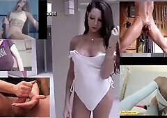 Ts, big cock handjob compilation