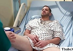 Dude enjoys rimjob before banging a sexy trans babe