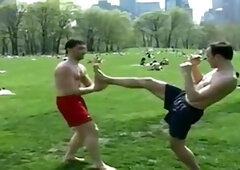 FootFriends.com - Dirty Jimmy barefoot grappling