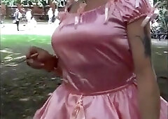 Sissy Crossdresser's Public Walk of Shame