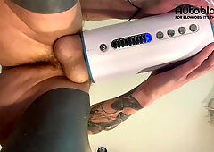 WILD POINT-OF-VIEW of Hoss Kado using Autoblow