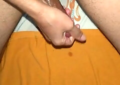 Intimate view as adorable twinks pleasure themselves