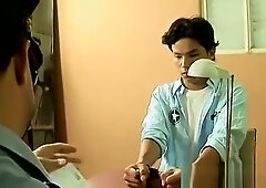 Prisoner twink Lorenzo fucks anally horny officer Bruno