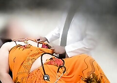 Doctor checking patient and got enticed