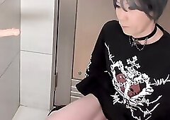 Japanese CD play a dildo