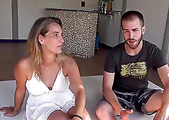 Horny MILF Sonia fucks a young dude under her husband's permission