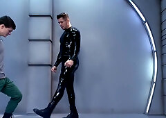 Hot bdsm boy get bound and used hard HD