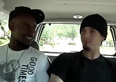 Ace London Takes Two Big Black Cocks