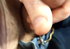 Phat sausage jism jacking in the office