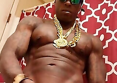 BBC Worship Hallelujah Johnson ( i'm the Real Pornstar here's another Cumshot) Tall Dark Chocolate