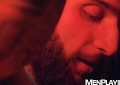 Hunk Rocky Vallarta devours Tony D'Angelos cock through a gloryhole