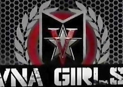 Shemale bends a MILF over and drills her wet pussy