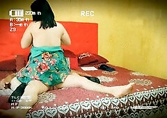 Caught my wifey with her stepson in the bedroom