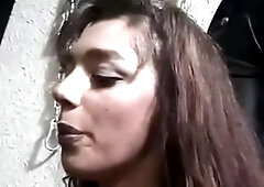 German mature slut submits and gets cum on her feet