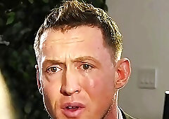 Busty tgirl gets ass railed