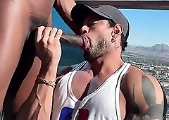 Sin city papi fucking columbian pig in Las Vegas hotel