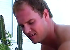 Guy banging ass in the yard