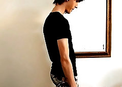 POV blowjob from twink taking on really big hard dick here