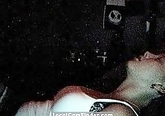 Hacked Webcam White top Masturbation