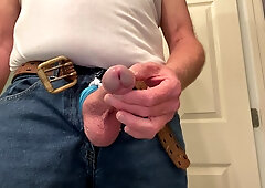 Uncircumcised in and out of denim