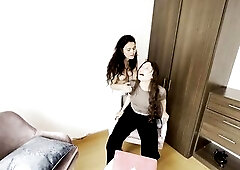 My love button gets hard when I'm with the maid and I feel juicy