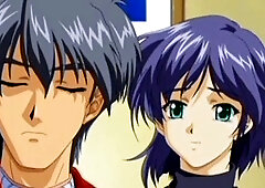 Teen anime girl gets pounded in her slick pussy