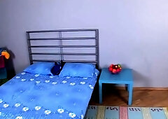 Deepthroat initiation for young milf with perky titties