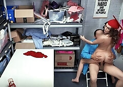 Officer fucks teen shoplifter Selina Bentz